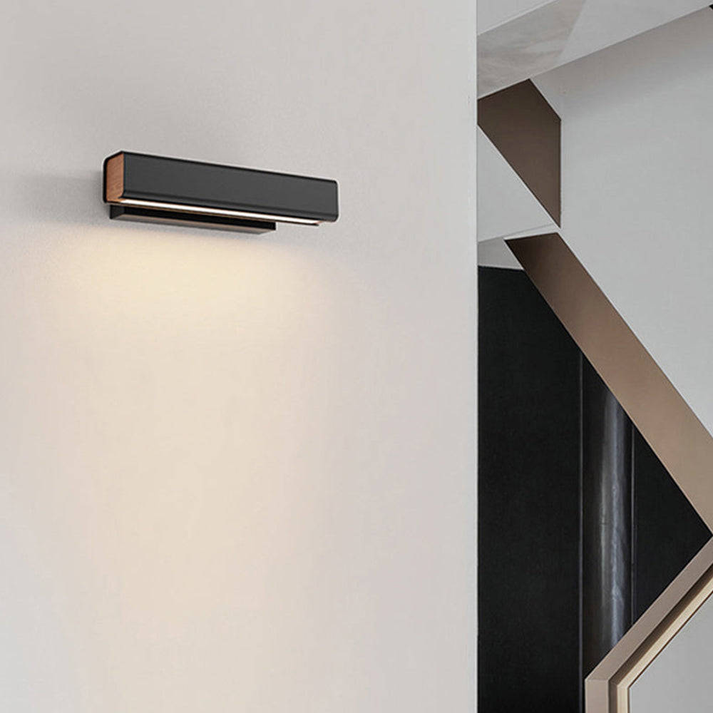 Minimalistisk LED Vägglampa | 7,9" | Modern Akryl Aluminium Mjuk Ambient Glow | Brick by Brick Carvallo