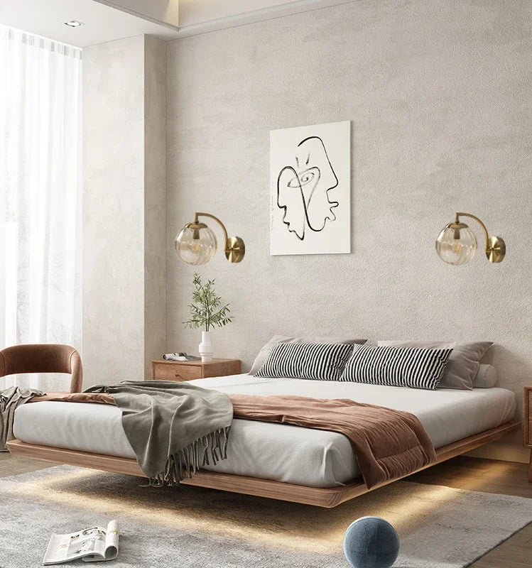 LumiCrystal - Modern vägglampa i glas MILA Sverige