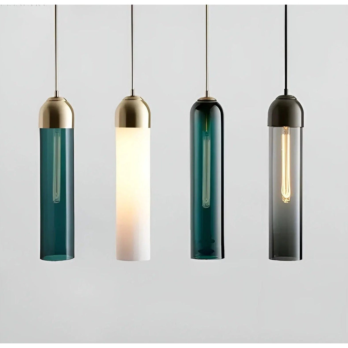 ModernShine Lights - Nordisk Modern Glas-Hänglampa LED Carvallo