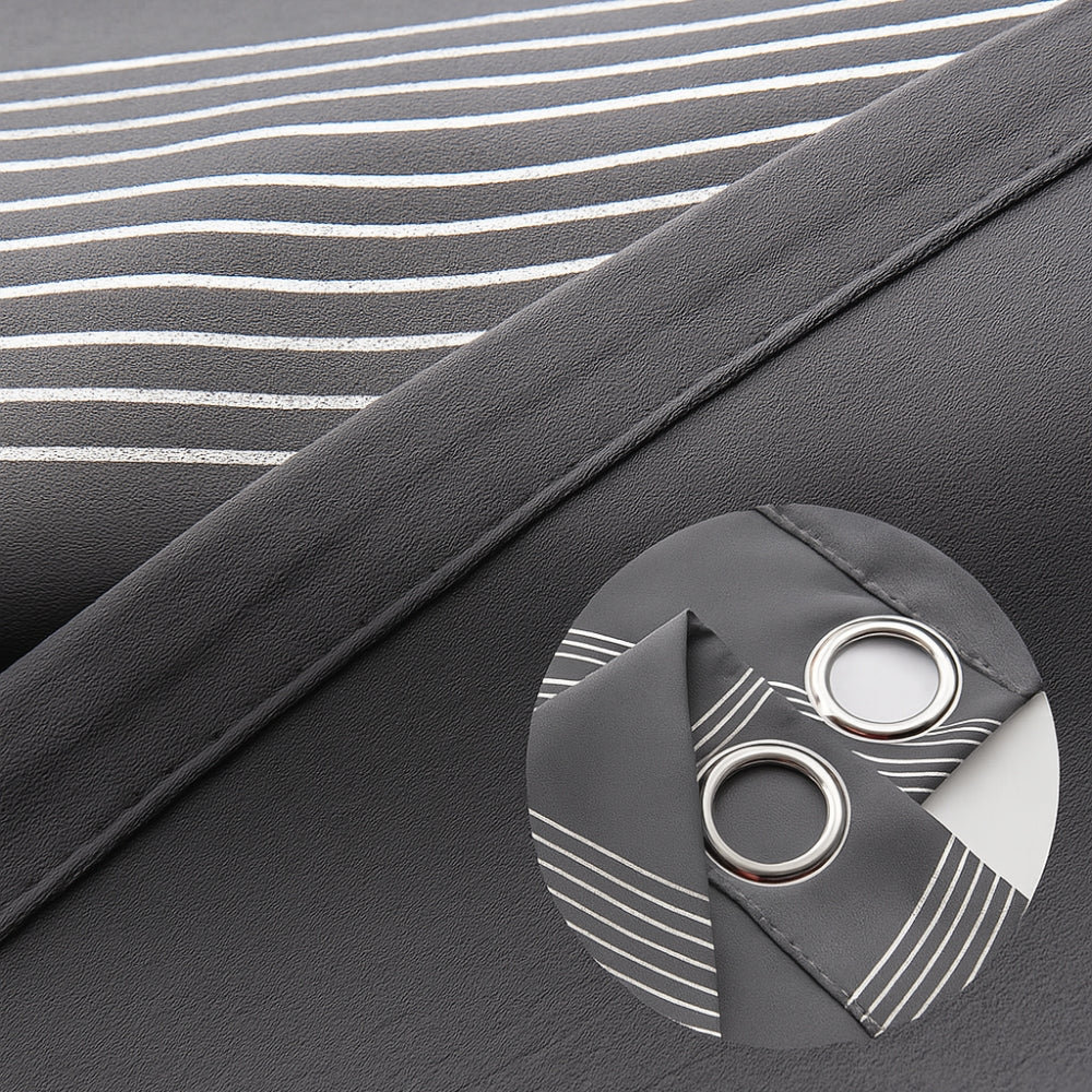 Modern Wave Pattern Blackout Gardin Carvallo