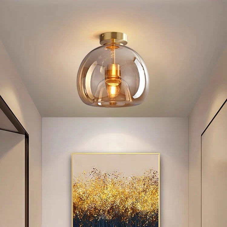 Flush Mount Ceiling Light | Elegant Hallway Lighting | Koppar | 6.7 & 11.4 Höjd Carvallo