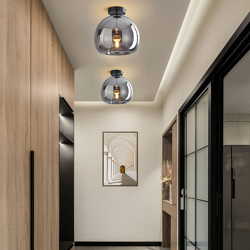 Flush Mount Ceiling Light | Elegant Hallway Lighting | Koppar | 6.7 & 11.4 Höjd Carvallo
