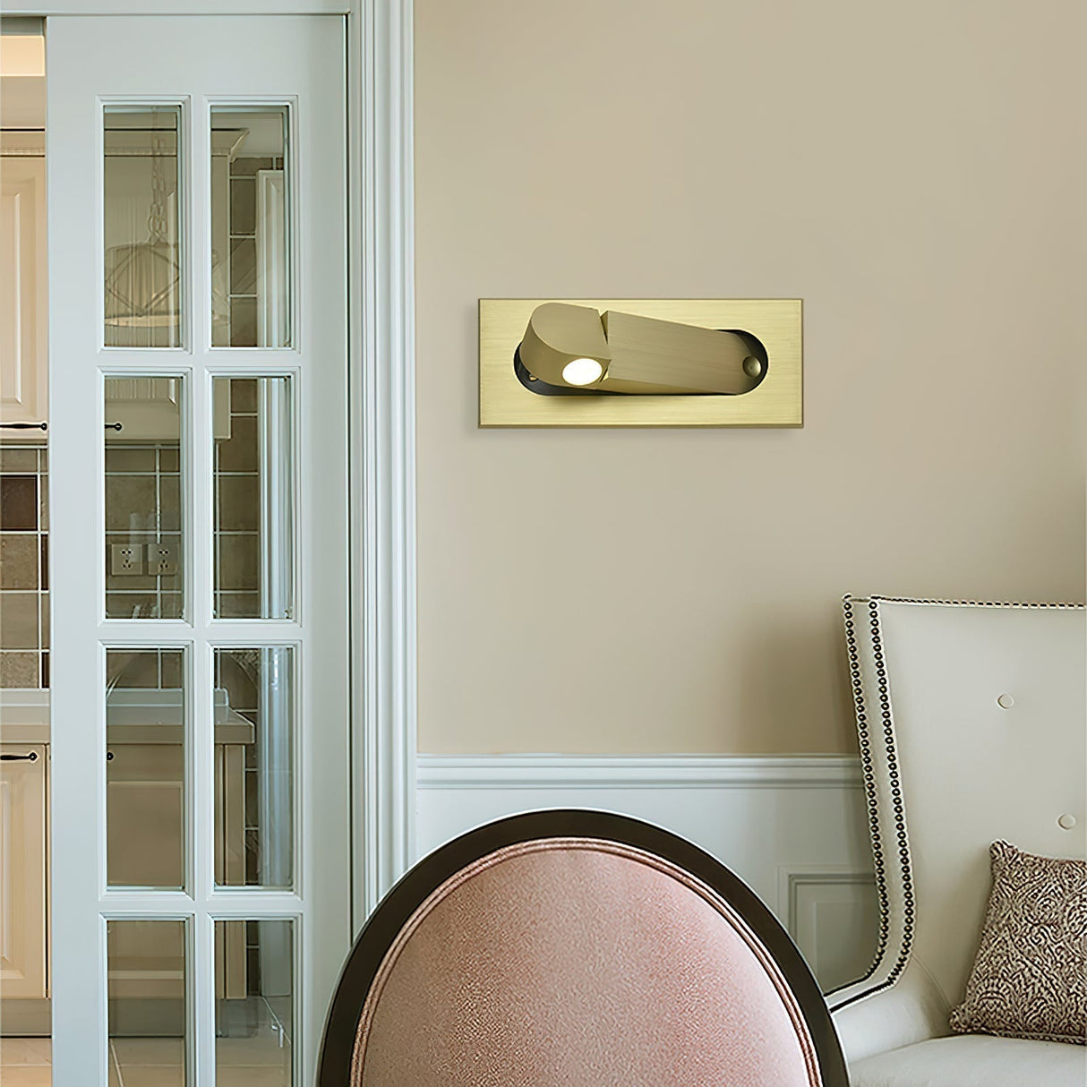 Justerbar LED Sänglampa för läsning Carvallo