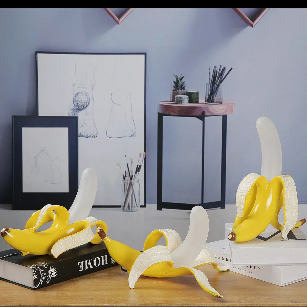 BananaGlow - Dekorativ Bananlampa – Unik LED Bordslampa Carvallo