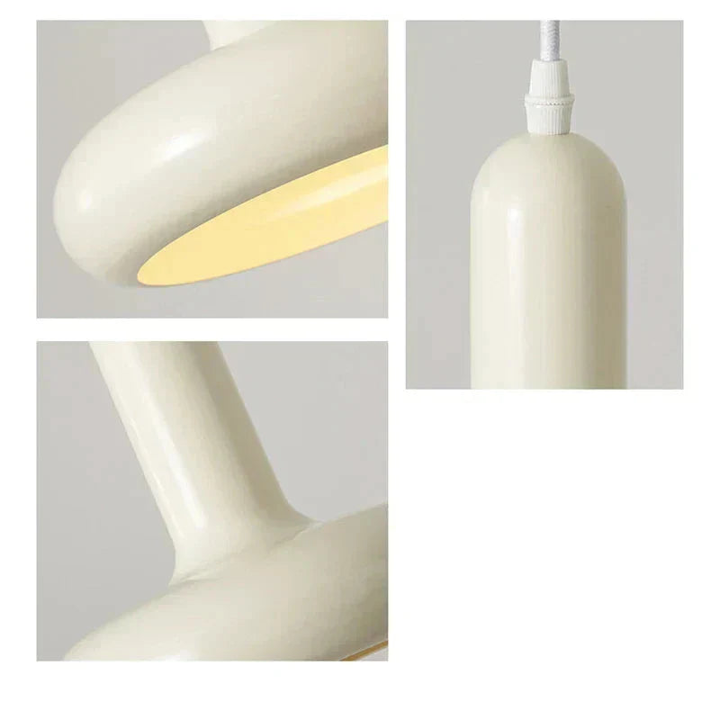 WaveGlow - Modern LED pendellampa med utdragbar köksblandare MILA Sverige