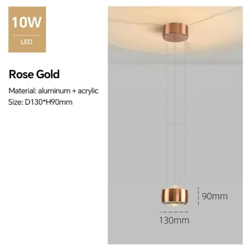 SleekGlow - Modern Hänglampa Carvallo