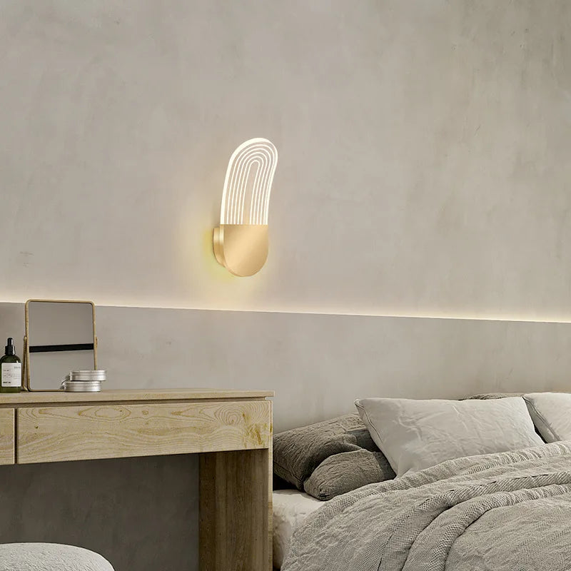 ModernGlow - LED Vägglampa i Minimalistisk Design – Elegant Belysning Carvallo
