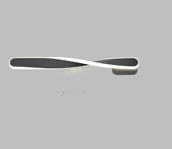 CurveLux - Modern LED Vägglampa i Böjd Design Dimbar Belysning Carvallo