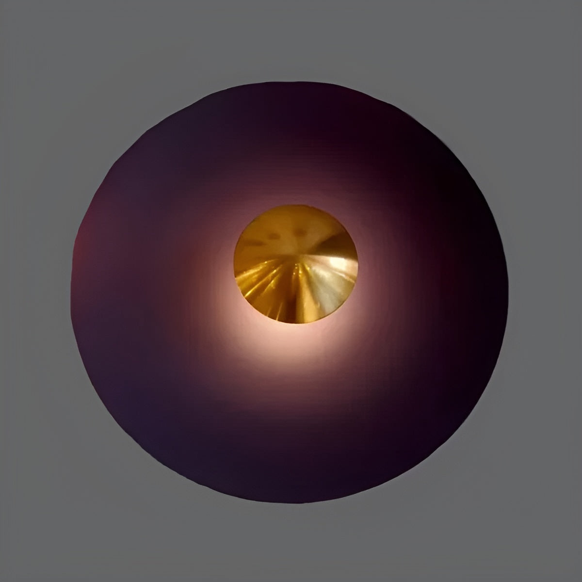 Rund LED Vägglampa – Modern Design med Mjuk Belysning Carvallo