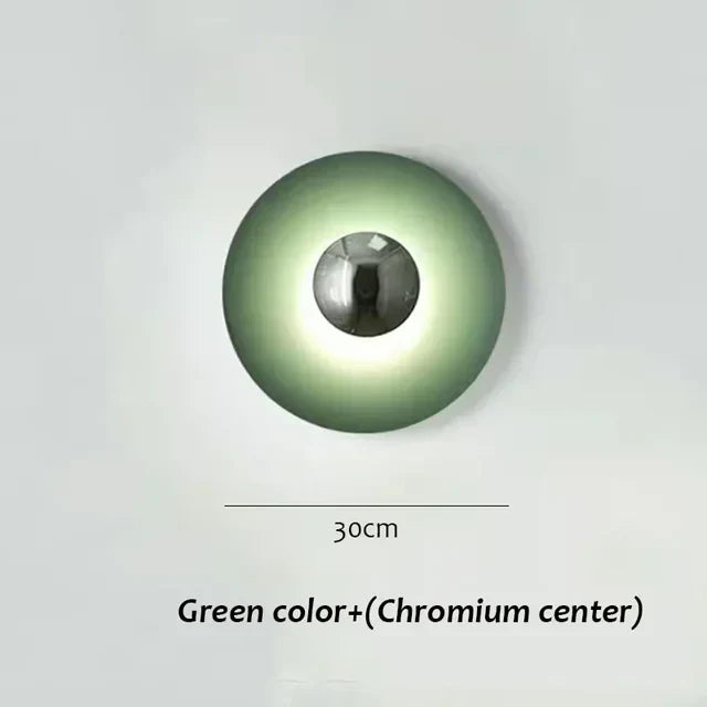 RundSkina - Modern Rund Vägglampa Carvallo