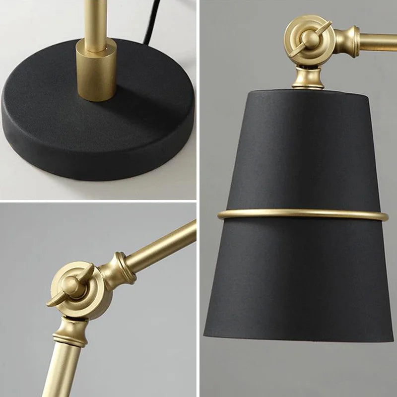MonoGlow - Modern LED Bordslampa med Roterande Arm | Minimalistisk Design Carvallo