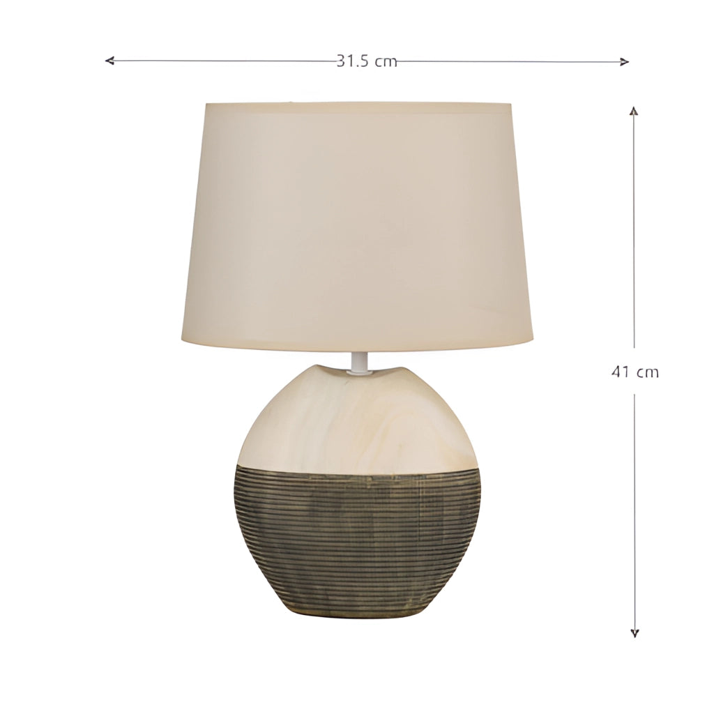 GlowAura LED-bordslampa – snyggt mjukt ljus MILA Sverige