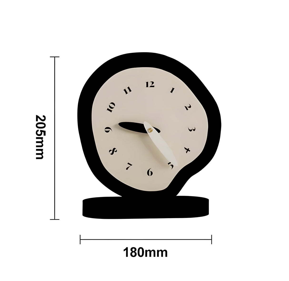 Carvallo – Minimalistisk klocka med tyst urverk för en lugn atmosfär Carvallo