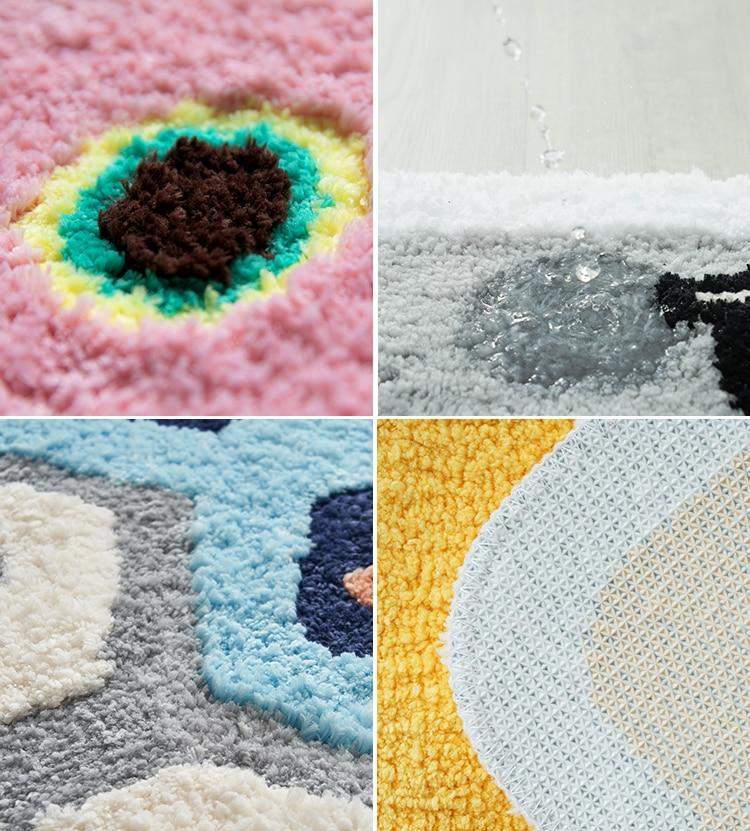 SnugStep - Mr. Fluffy Plush Badrumsmatta MILA Sverige