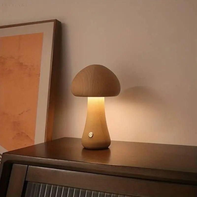 Mushroom Lamp - Svamp Nattduksbordslampa Carvallo