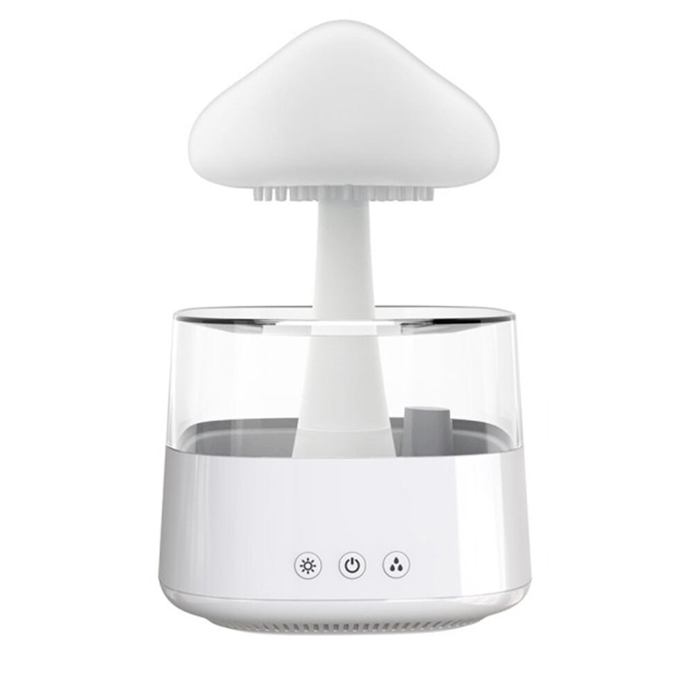 Luftfuktare med svamp och regndroppe-Electronics-Hemnix-Vit ingen fjärrkontroll-Hemnix