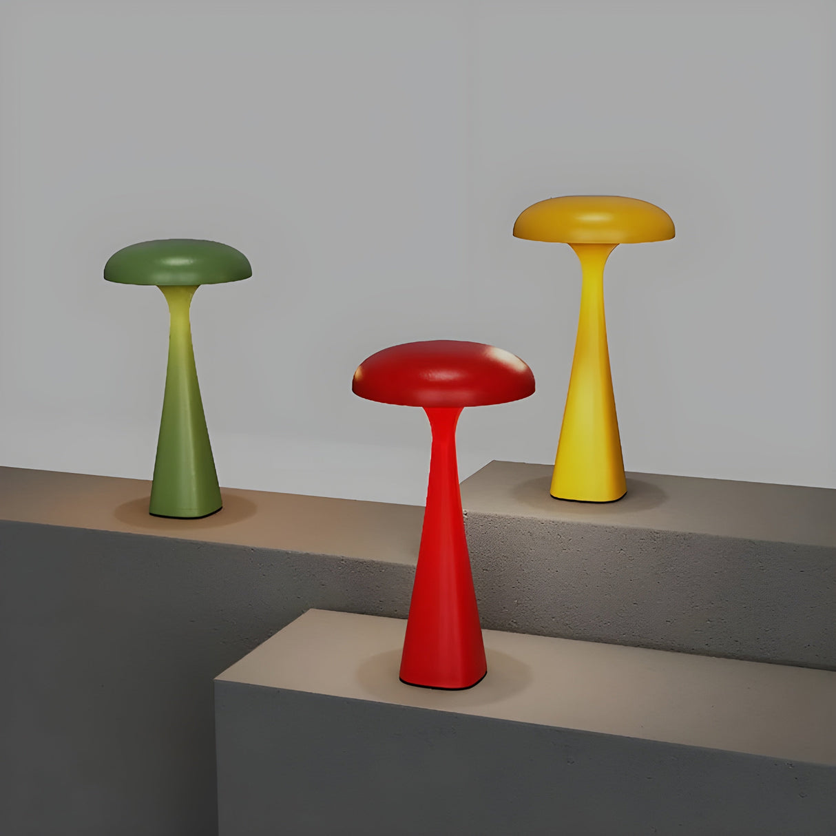 LED-bordslampa i manetform – Dekorativ, trådlös belysning med touch-funktion för hemmet Carvallo