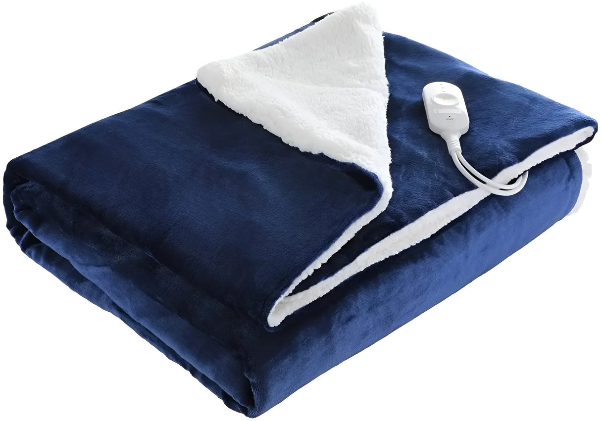 Flanell Elektrisk Värmefilt Helkroppsvärmare Timer 180 x 130 Carvallo