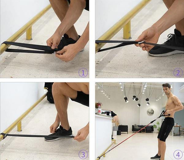 Royaleva Sport Elastics Set för Hemträning Carvallo