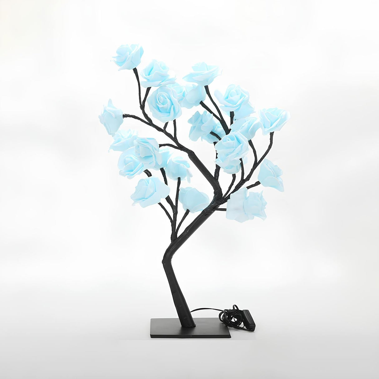 24 LED Ros Träd Nattlampa USB Drivna Blomljus Carvallo