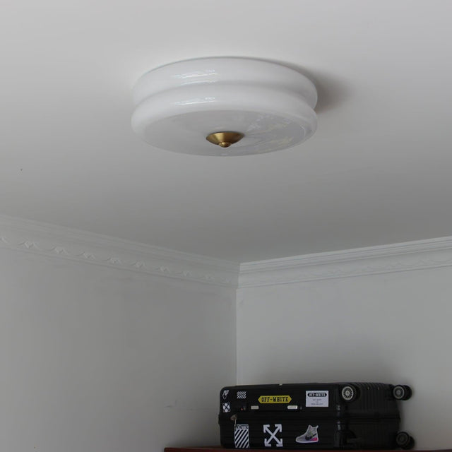 Art Deco Vintage Taklampa för Elegant Heminredning Carvallo