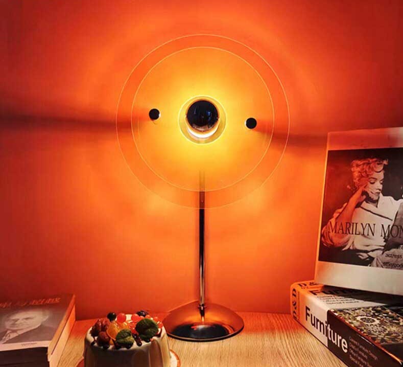 Bauhaus Inspirerad Retro Glow Lampa för Tidlös Elegans och Stil Carvallo
