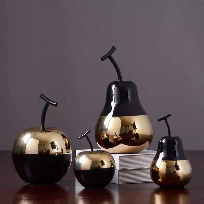 Keramiska Dekorativa Frukter i Små och Stora Storlekar för Heminredning Carvallo