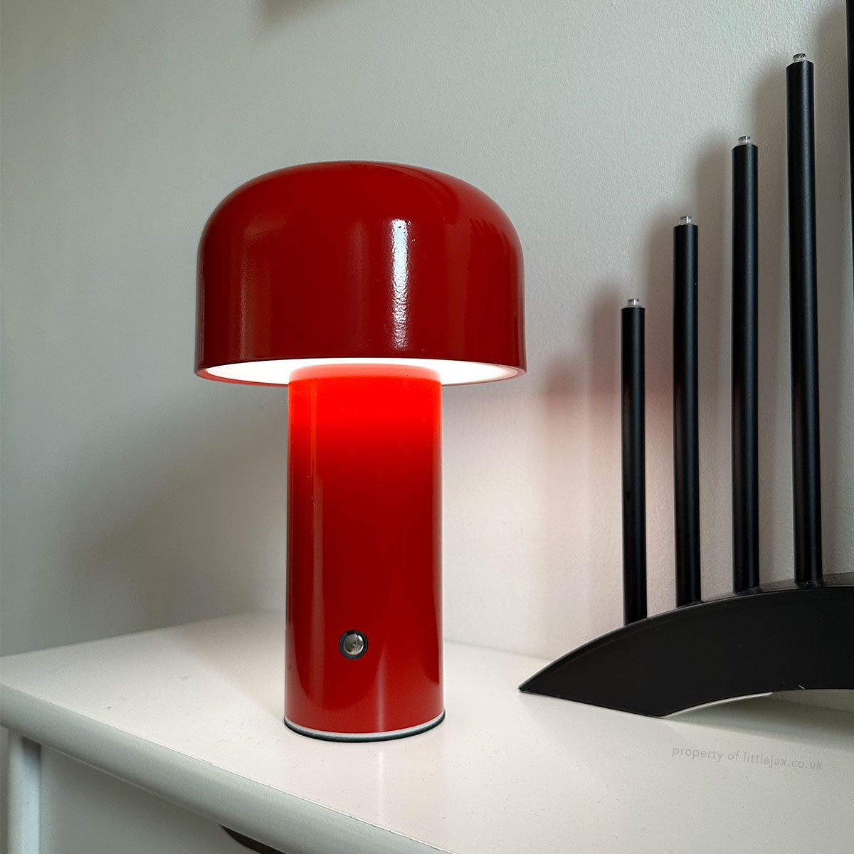 Stilig modern trådlös svamp-lampa för hem och kontorsbruk Carvallo