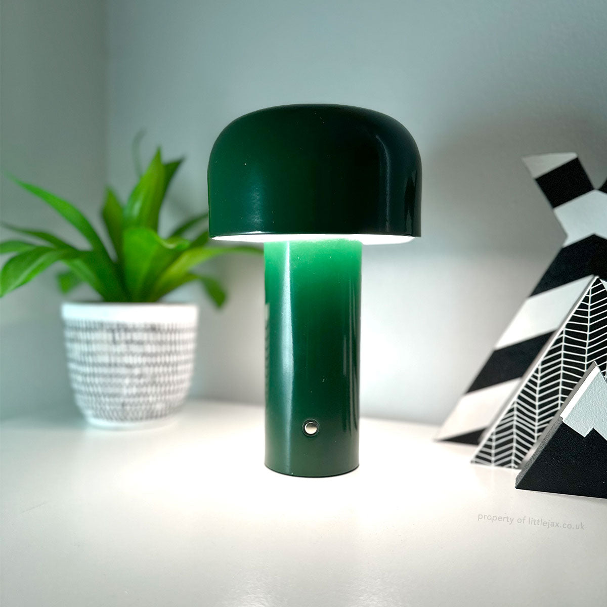 Stilig modern trådlös svamp-lampa för hem och kontorsbruk Carvallo