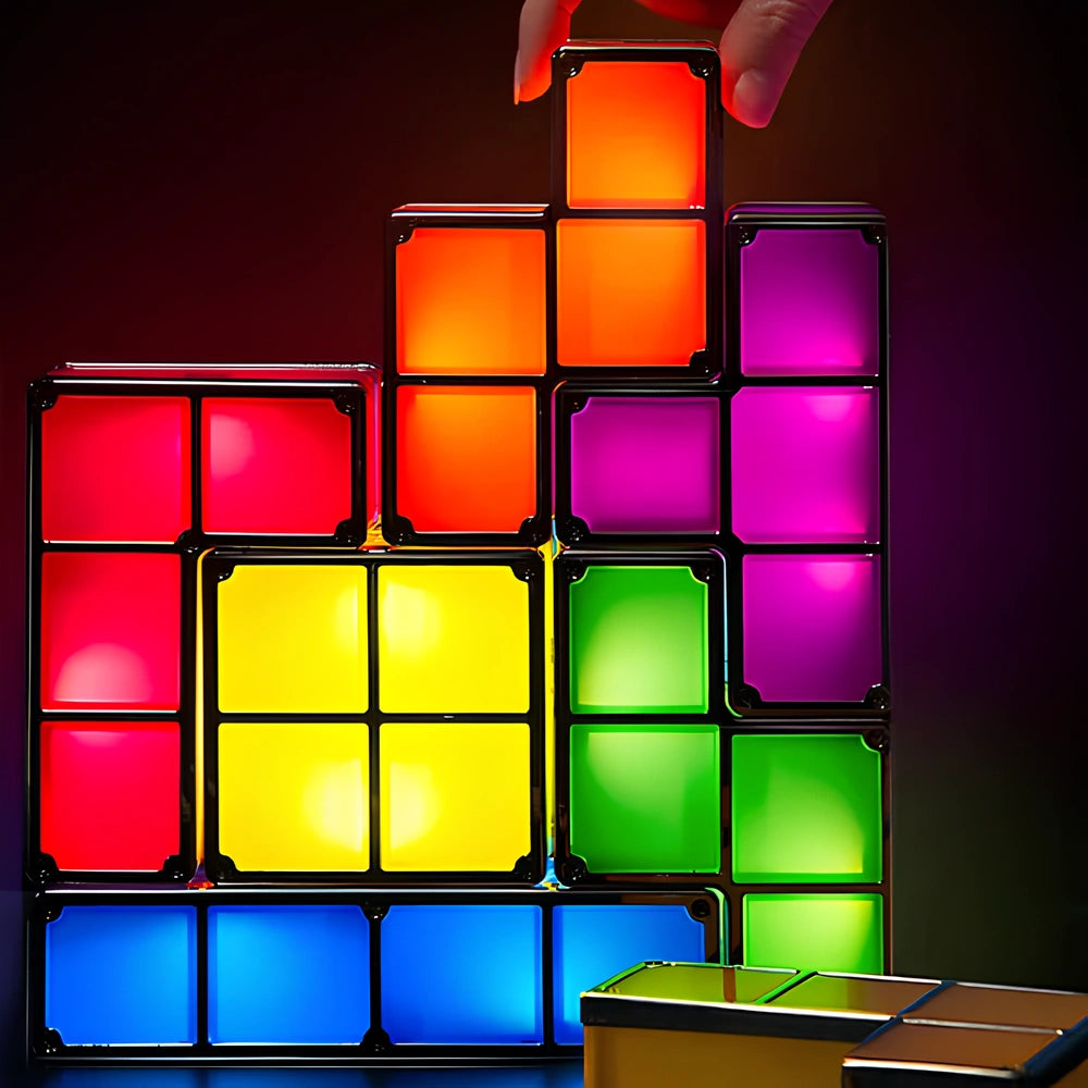 Färgglada Stapelbara Ljusblock för Kreativ Hembaserad Inredning Carvallo