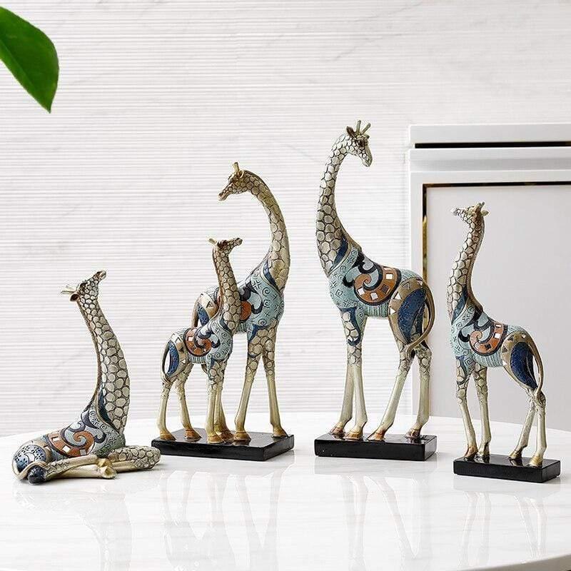 Elegant Giraffeskulptur för Modern Hem- och Kontorsinredning Carvallo