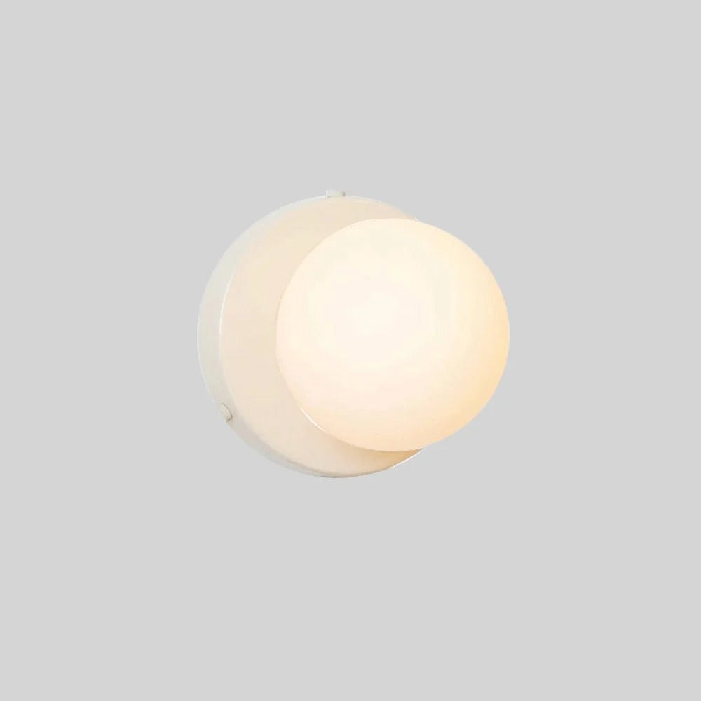 Elegant Glasvägglampa med plug-in design och LED-lampa Carvallo