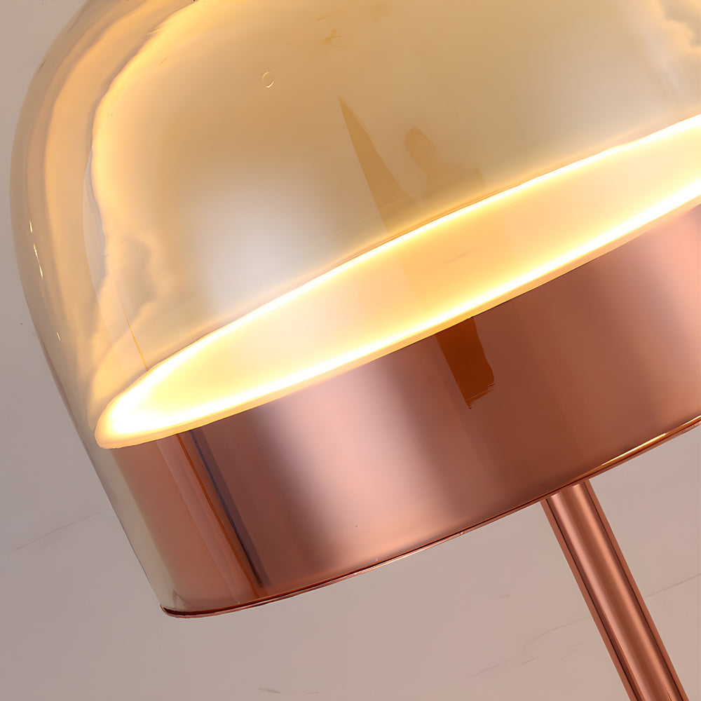 Equatore Glasbordslampa med tvålagers nattljusdesign Carvallo