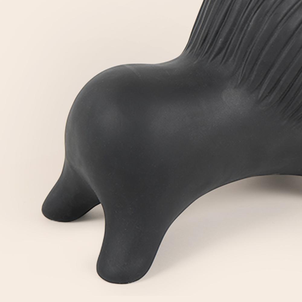 Golden Horned Yak Table Accent för Modern Heminredning Carvallo