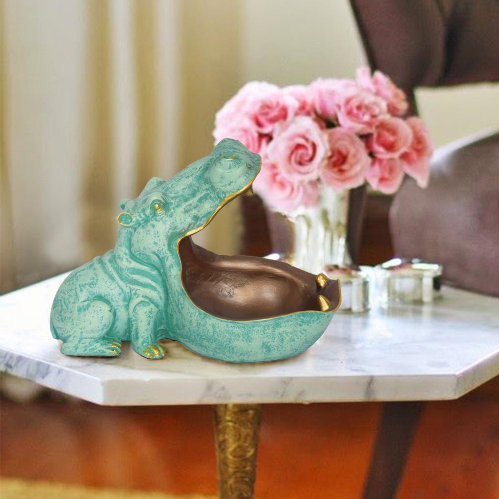 Hungry Hippo Förvaringsskål Färgglad Hemorganisatör för Sommervibbar Carvallo