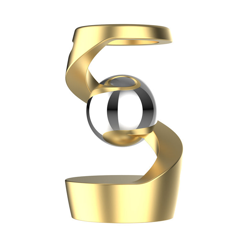 Kinetisk Skrivbord Leksak Med Svävande Glob Optisk Illusion Carvallo