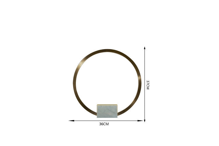 Modern LED Cirkellampa för Stilig Hembelysning Carvallo