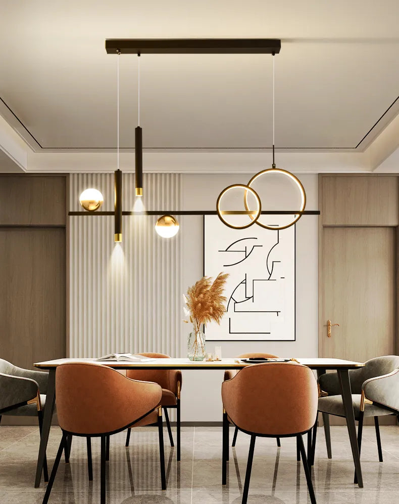 Modern minimalist LED pendellampor med fjärrkontroll Carvallo