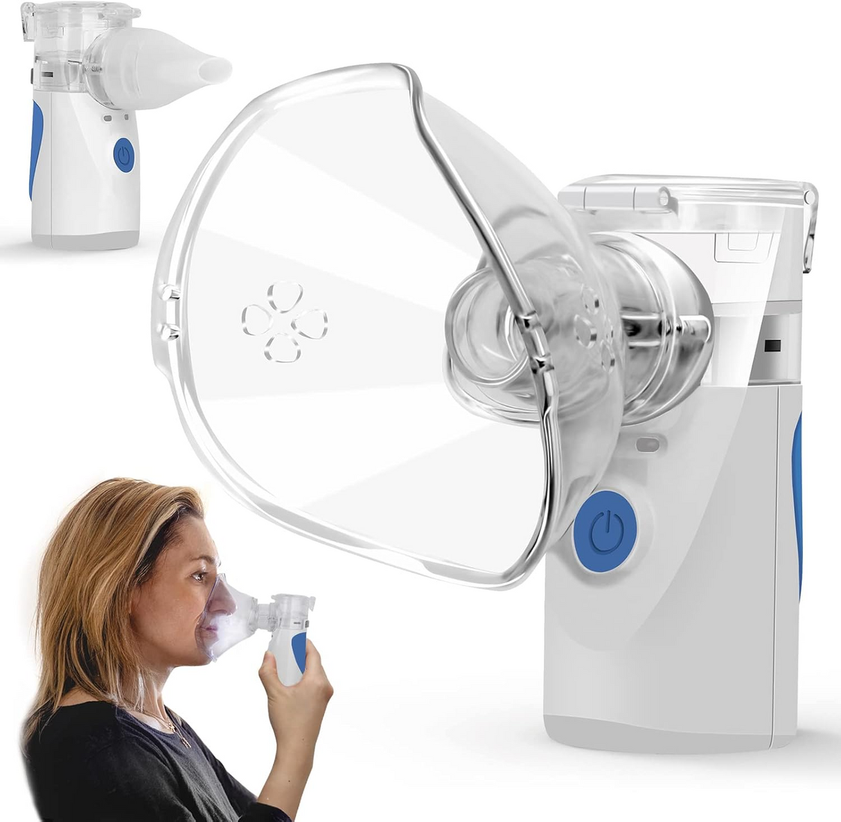 Mini Bärbar Handhållen Nebulisator Carvallo