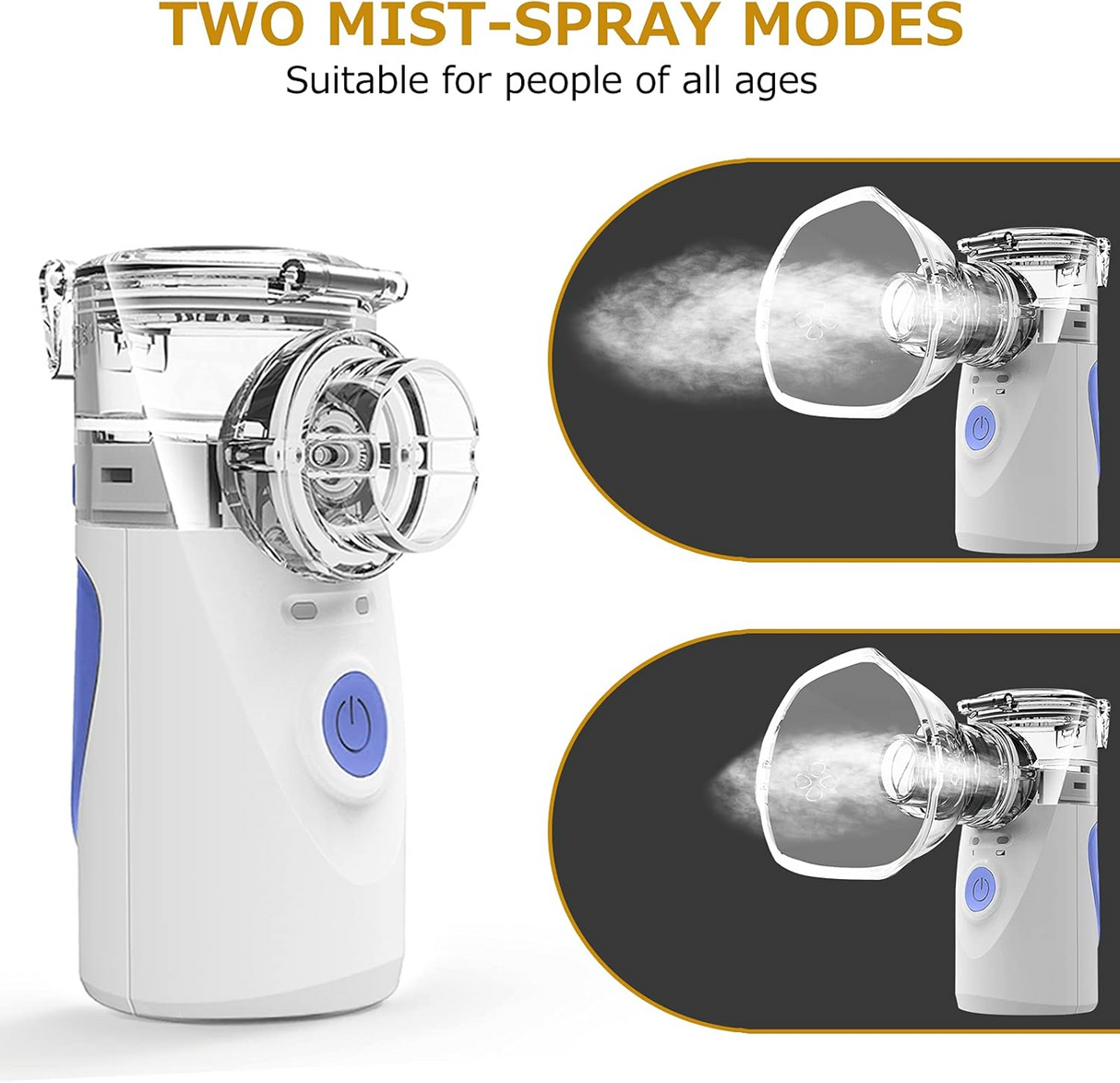 Mini Bärbar Handhållen Nebulisator Carvallo