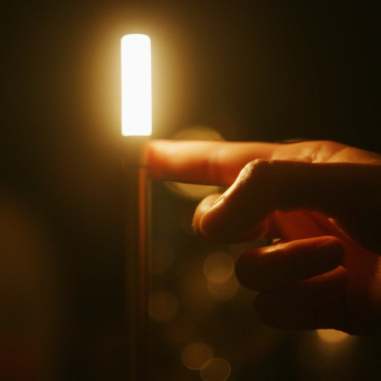 Nordisk LED Ljusstake Lampa - Uppladdningsbar Touch Kontrollerad Lampa Carvallo