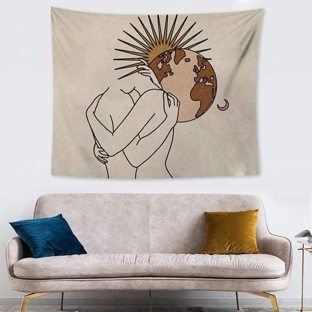 EarthMuse - Vävd naturkonsttapet MILA Sverige