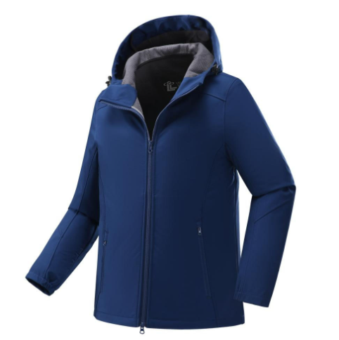 Fleecejacka i softshell för kvinnor Hemnix