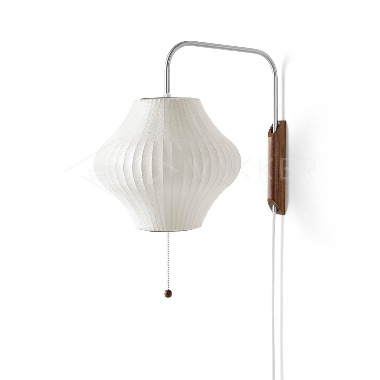 Mid-Century Nelson Vägglampa – Tidlös Designerbelysning Carvallo