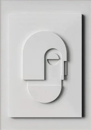 Carvallo Abstrakt Canvas Konst | Modern Väggdekoration | Högkvalitativ Canvas | 30x40 cm Carvallo