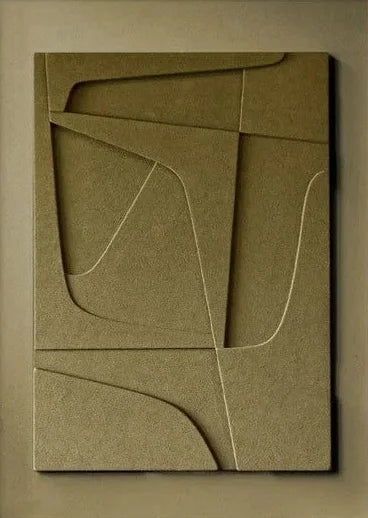 Carvallo Abstrakt Canvas Konst | Modern Väggdekoration | Högkvalitativ Canvas | 30x40 cm Carvallo