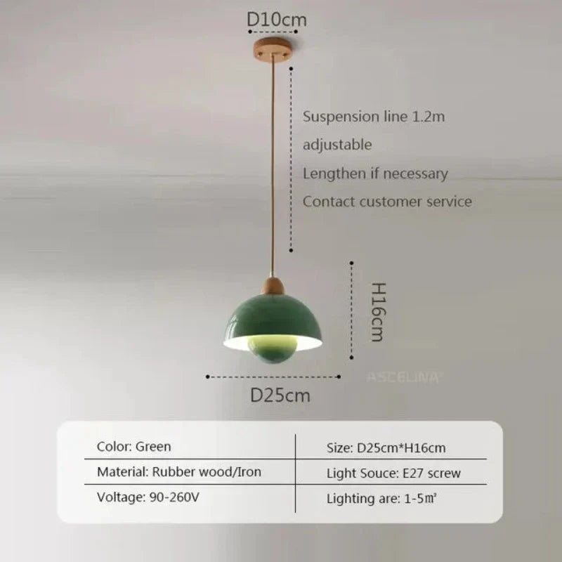 HoutBries - Modern Trä Taklampa Carvallo