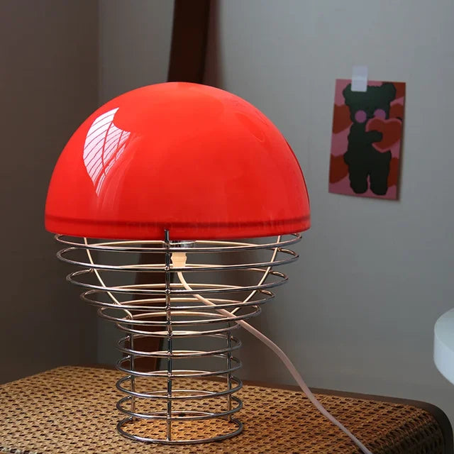 LumeSphere – Glaskeramisk Bordslampa med Skandinaviskt Design Carvallo