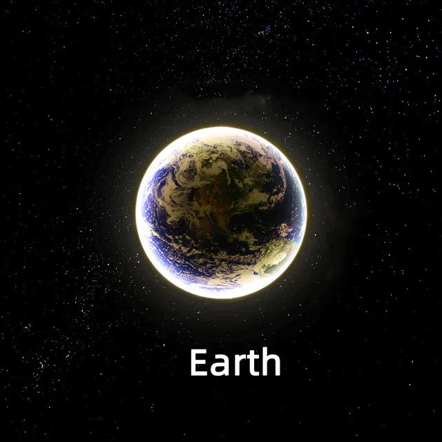 LunaGlow - Modern Månvandlamp Carvallo