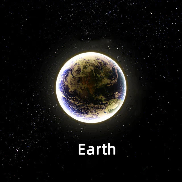 LunarGlow - LED Vägglampa för en Avkopplande Sovrumsupplevelse Carvallo